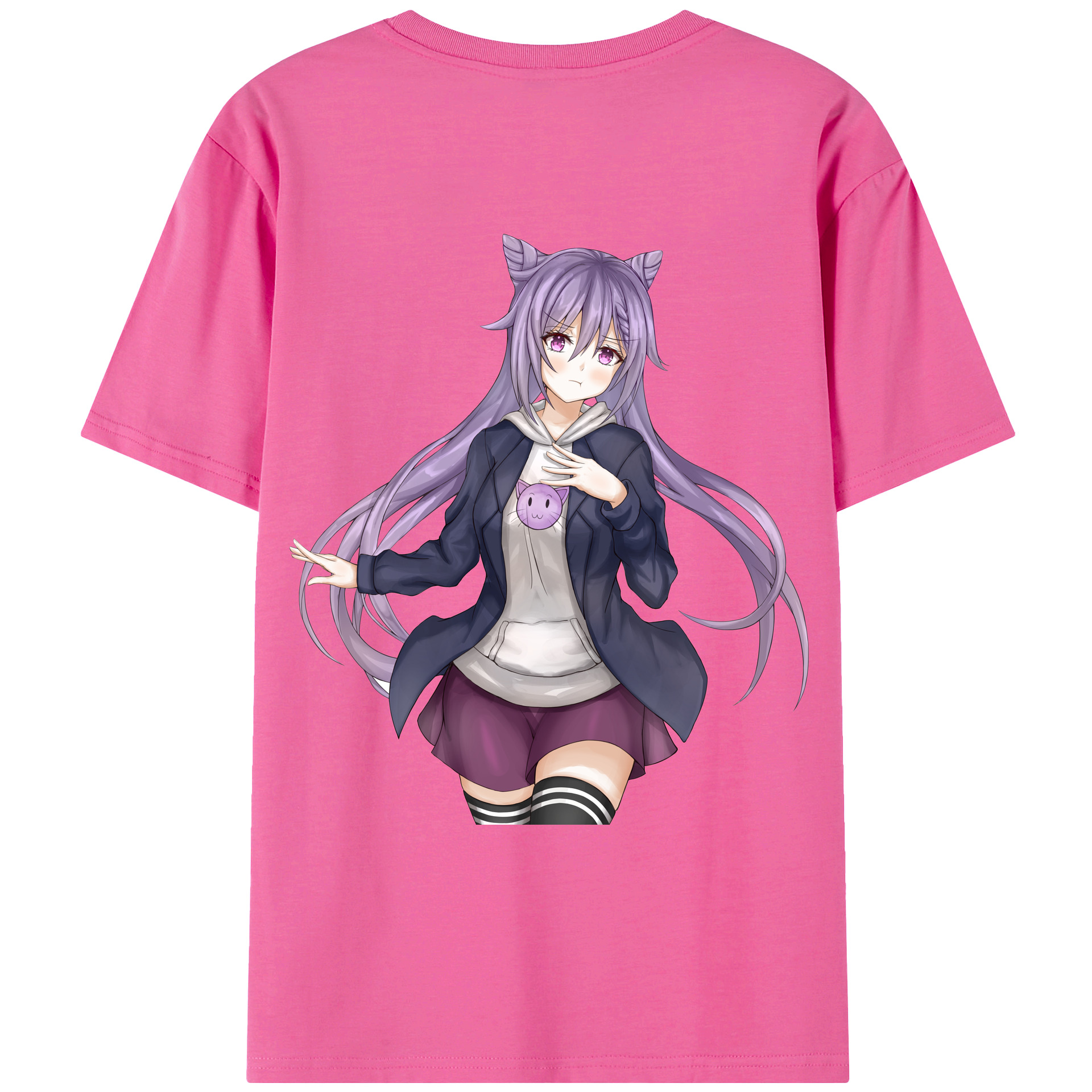 げんし神 刻晴 こくせい genshin Kokusei レディース半袖Tシャツ(バックプリント)